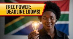 Government Urges South Africans to Apply for Free Electricity Support Before Deadline