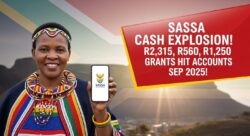 SASSA Releases Full Provincial Schedule – R2,315, R560, and R1,250 Grants to Be Paid in September 2025