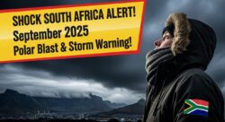 South Africa Weekend Alert: September 2025 Cold Front and Storm Threat Announced by Experts