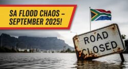 South Africans Warned – Severe Weekend Weather in September 2025 Likely to Cause Flooding